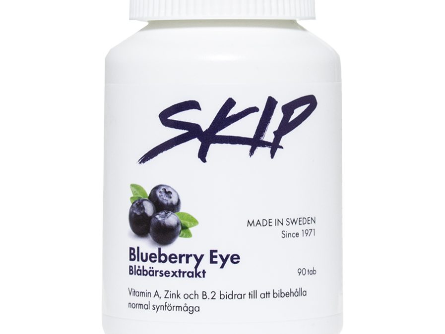 SKIP Blueberry Eye-mustikkauutetabletti